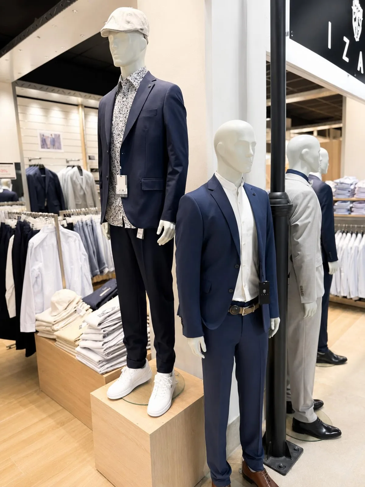 Intérieur de la boutique Planète Mode à Givors