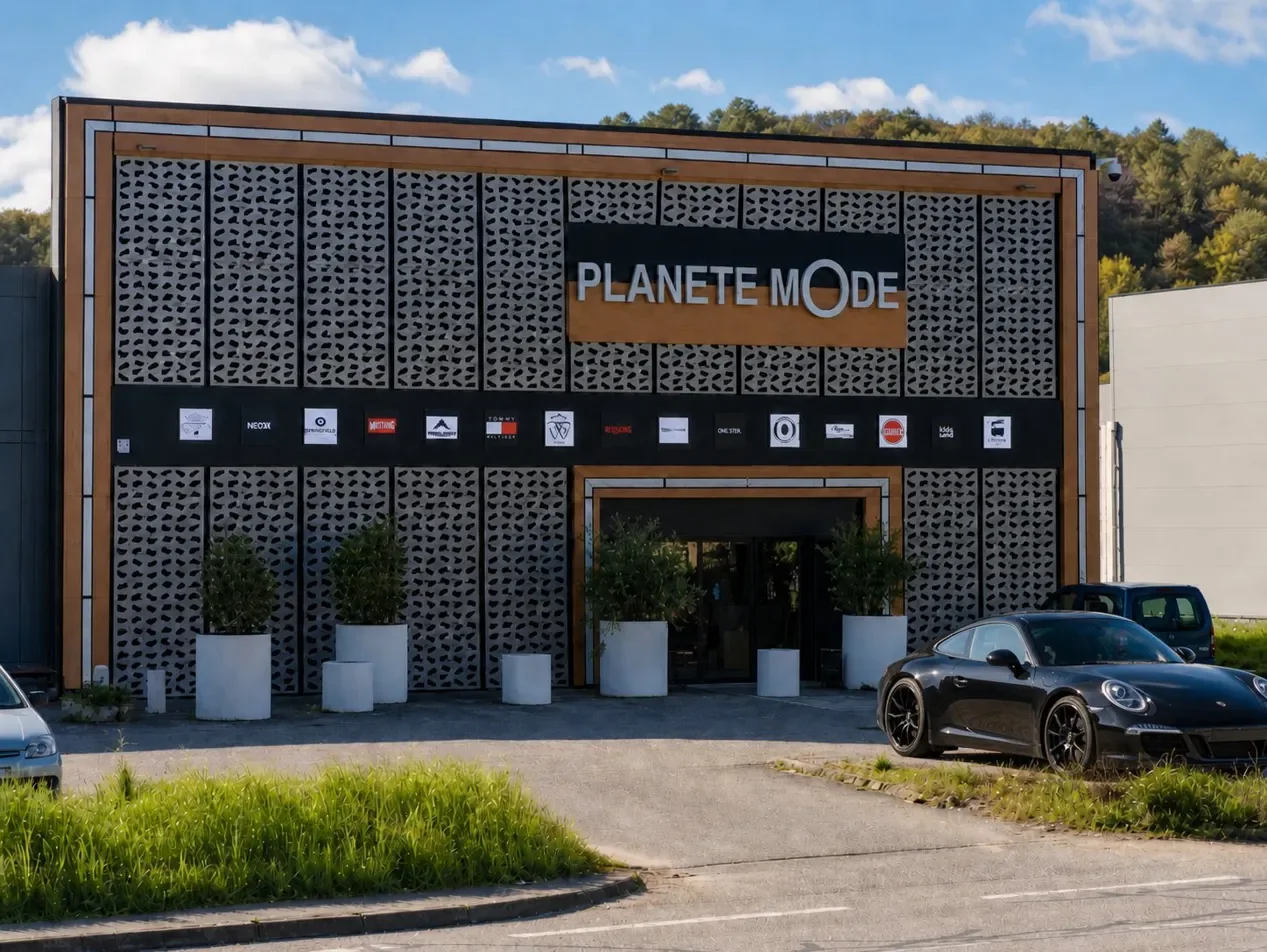 Façade de Planète Mode à Givors