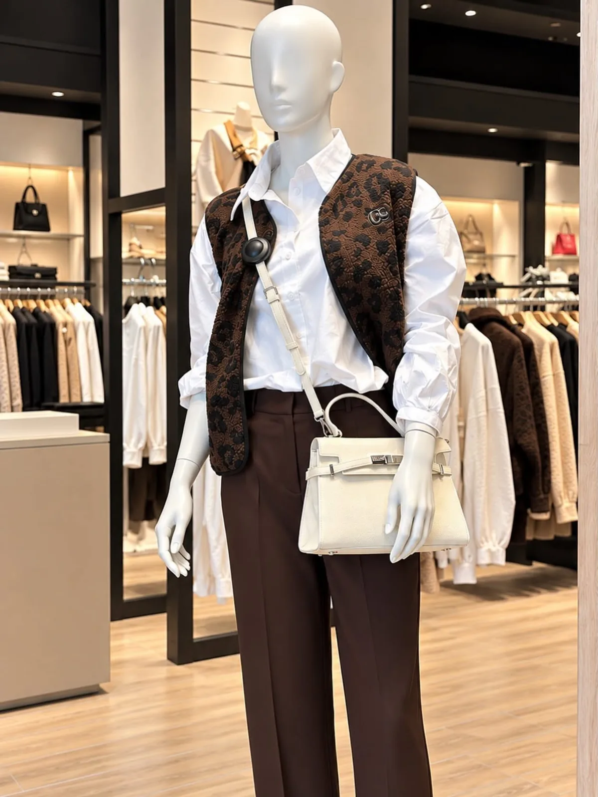 Intérieur de la boutique Planète Mode à Givors